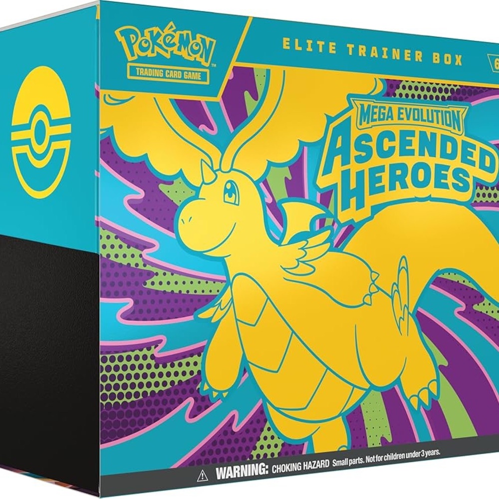 Pokémon Elite Trainer Box - Mega Evolution Ascended Heroes Brand New Sealed!!